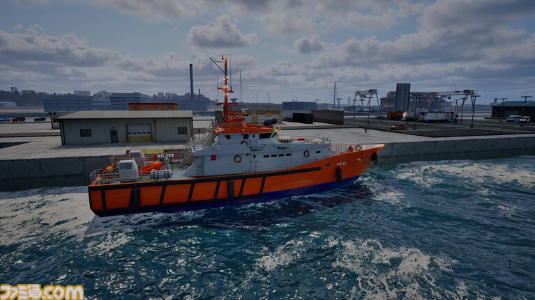 『Professional Ship Simulator』クルーズ船やタンカーなどを操縦できる本格シミュレーター。風、波、潮流の影響を受ける船舶を慎重に操船