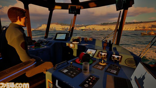 『Professional Ship Simulator』クルーズ船やタンカーなどを操縦できる本格シミュレーター。風、波、潮流の影響を受ける船舶を慎重に操船