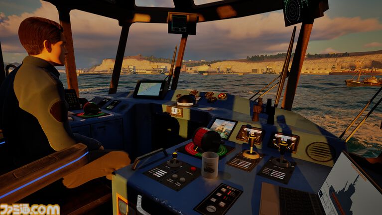 『Professional Ship Simulator』クルーズ船やタンカーなどを操縦できる本格シミュレーター。風、波、潮流の影響を受ける船舶を慎重に操船