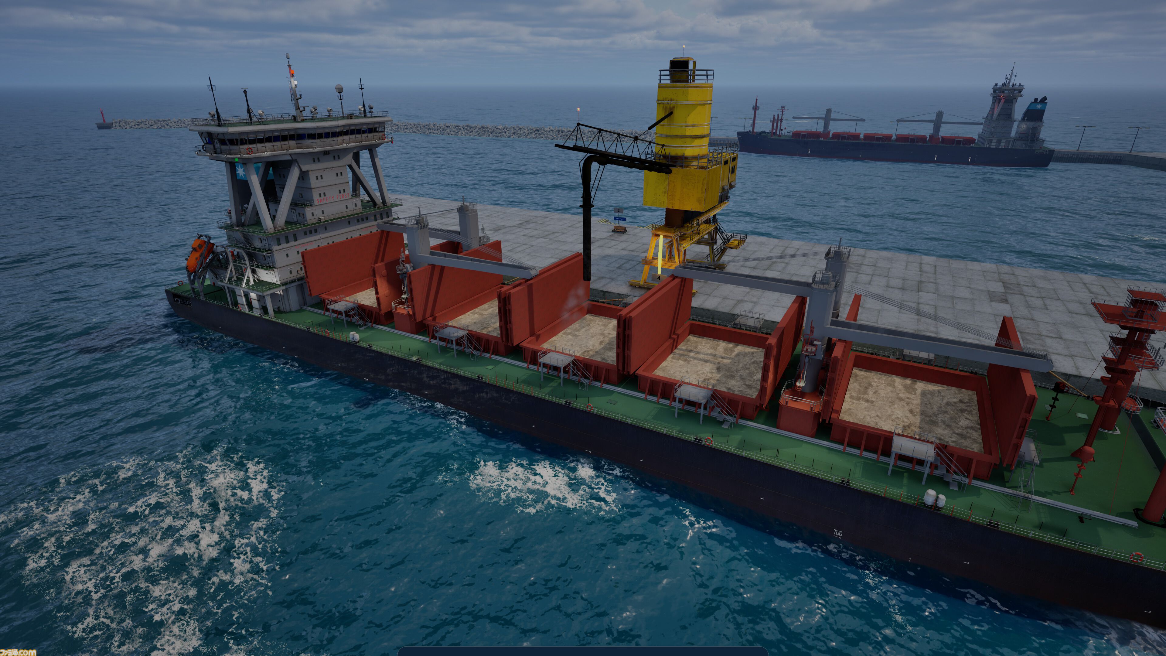 『Professional Ship Simulator』クルーズ船やタンカーなどを操縦できる本格シミュレーター。風、波、潮流の影響を受ける船舶を慎重に操船