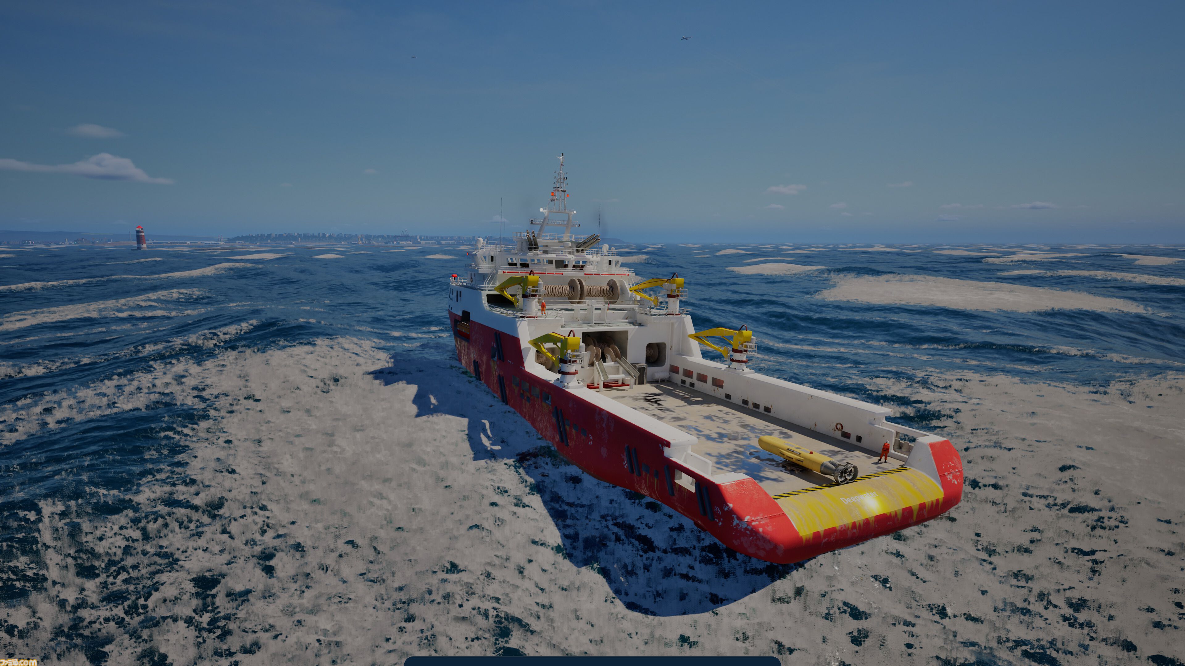 『Professional Ship Simulator』クルーズ船やタンカーなどを操縦できる本格シミュレーター。風、波、潮流の影響を受ける船舶を慎重に操船