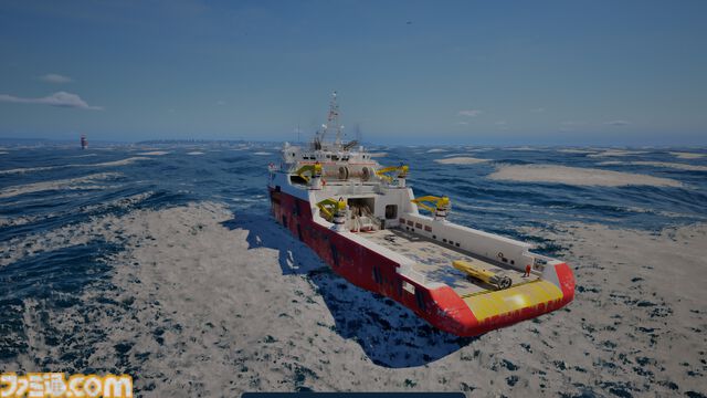 『Professional Ship Simulator』クルーズ船やタンカーなどを操縦できる本格シミュレーター。風、波、潮流の影響を受ける船舶を慎重に操船