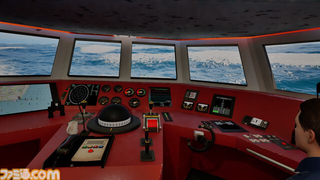 『Professional Ship Simulator』クルーズ船やタンカーなどを操縦できる本格シミュレーター。風、波、潮流の影響を受ける船舶を慎重に操船