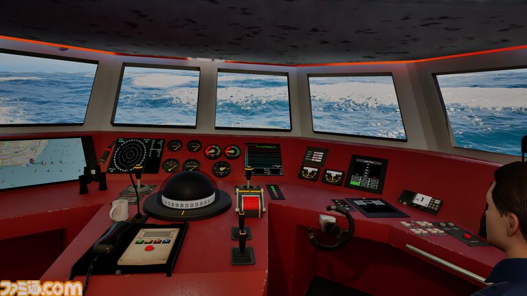 『Professional Ship Simulator』クルーズ船やタンカーなどを操縦できる本格シミュレーター。風、波、潮流の影響を受ける船舶を慎重に操船