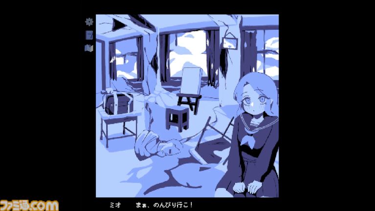 『水彩画は水底に沈む』廃れた母校を巡る追憶の旅……雰囲気◎な新作ドットアドベンチャー。絵のアイデアを求めて探検すると、島の謎が明かされていく