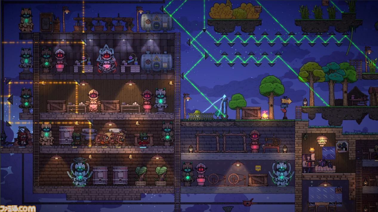 Cloud Dwellers』浮遊島を舞台としたケルト風2D建築シミュレーション