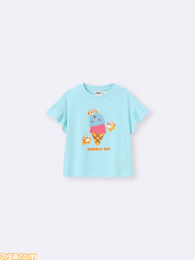 『星のカービィ』GUコラボアパレル先行予約販売がスタート。バカンスを満喫するカービィ&ワドルディのTシャツやパジャマをオンラインストアで展開