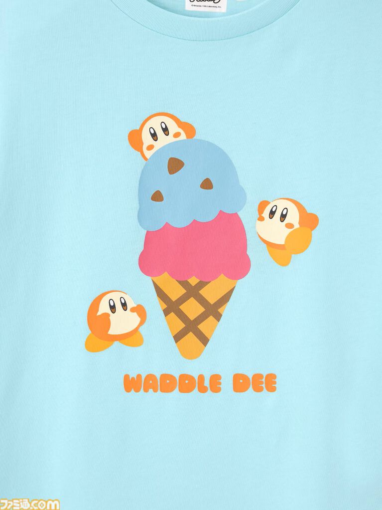 『星のカービィ』GUコラボアパレル先行予約販売がスタート。バカンスを満喫するカービィ&ワドルディのTシャツやパジャマをオンラインストアで展開