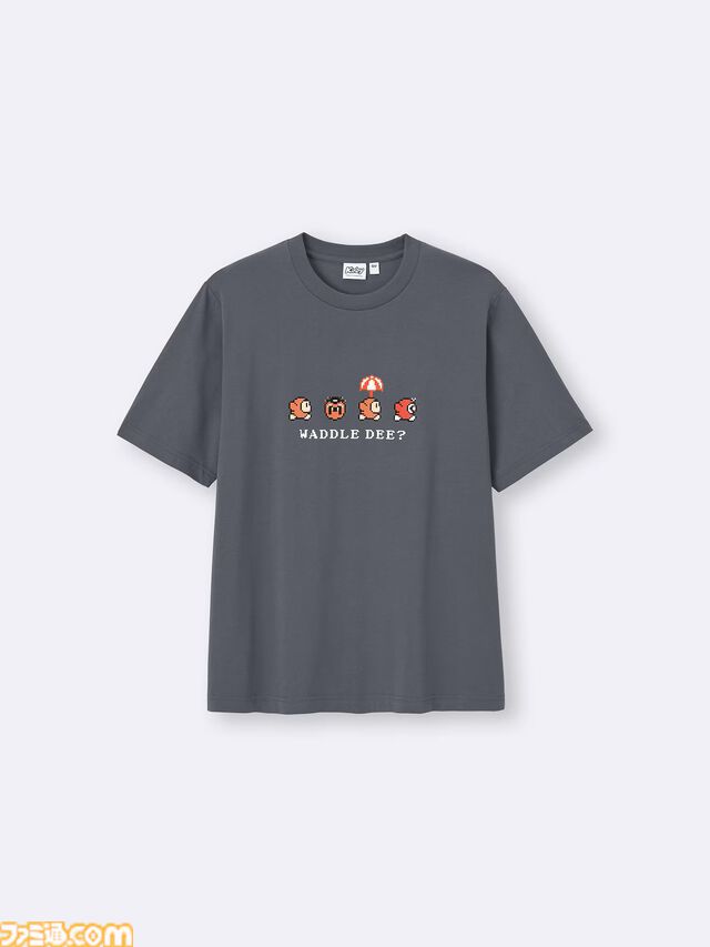 『星のカービィ』GUコラボアパレル先行予約販売がスタート。バカンスを満喫するカービィ&ワドルディのTシャツやパジャマをオンラインストアで展開