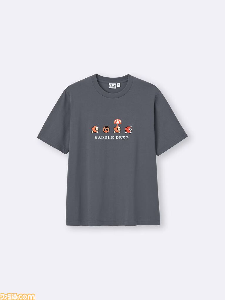 『星のカービィ』GUコラボアパレル先行予約販売がスタート。バカンスを満喫するカービィ&ワドルディのTシャツやパジャマをオンラインストアで展開