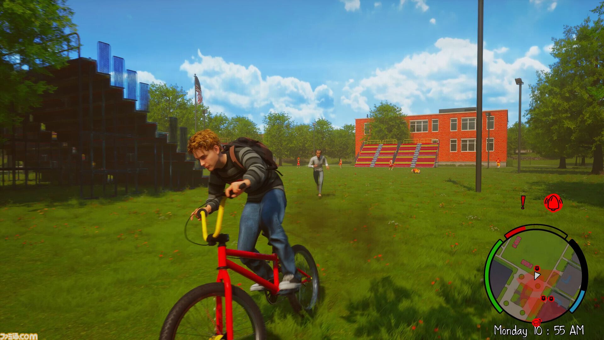 『Agefield High: Rock the School』アメリカの高校生となって“学校の伝説”を目指すオープンワールドゲーム。2026年夏にSteamで発売。PS5、XSX|S版は年内リリース
