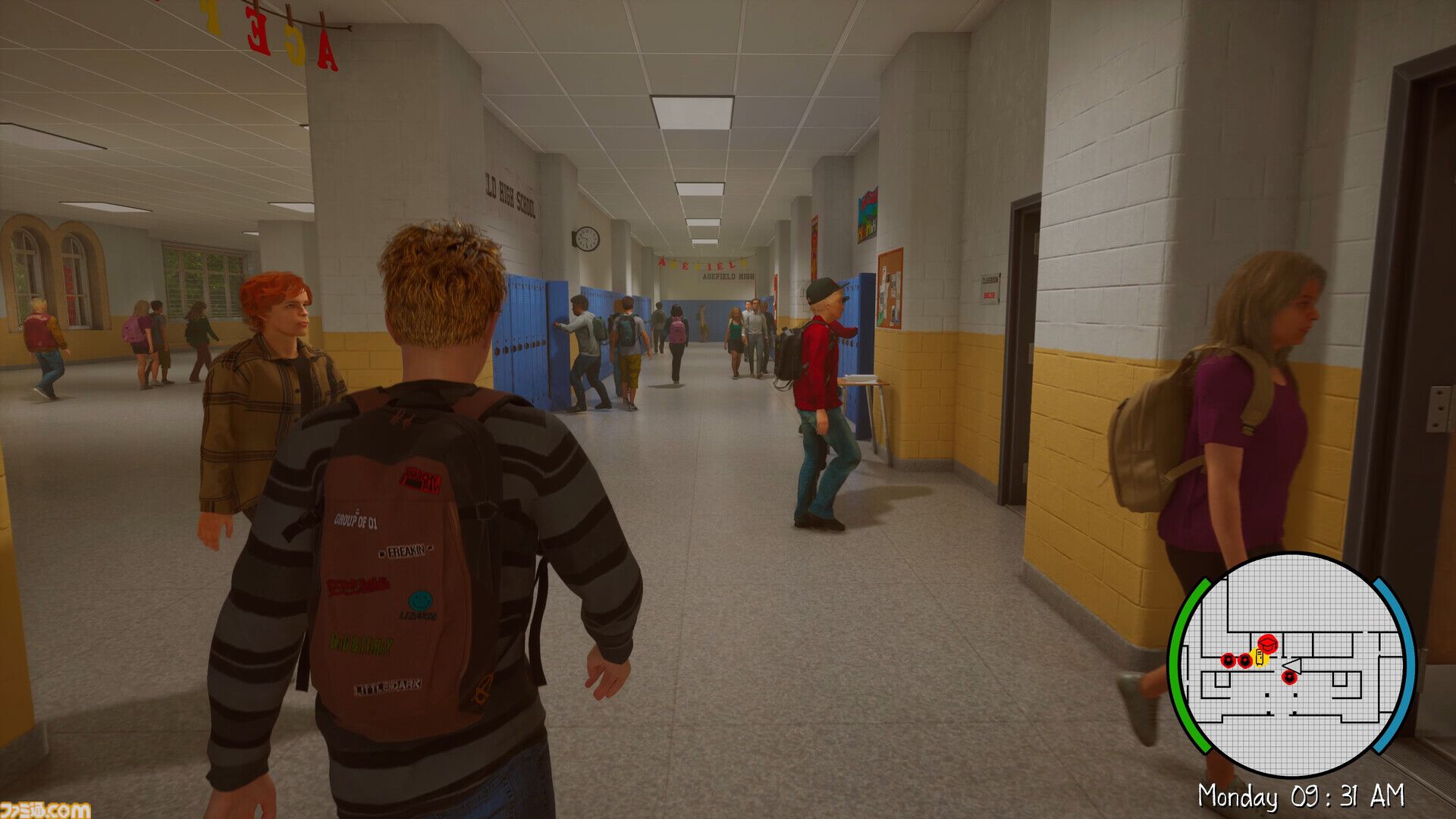 『Agefield High: Rock the School』アメリカの高校生となって“学校の伝説”を目指すオープンワールドゲーム。2026年夏にSteamで発売。PS5、XSX|S版は年内リリース