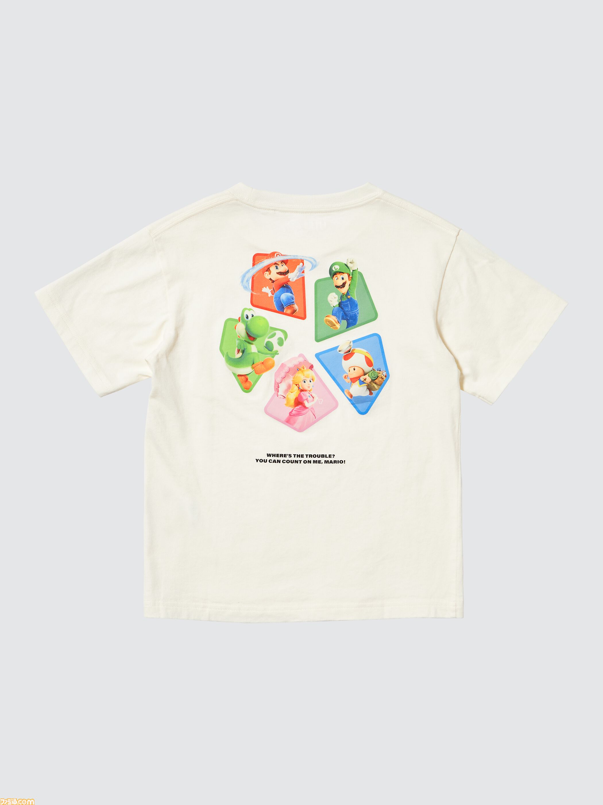 映画『スーパーマリオギャラクシー』ユニクロTシャツが4月24日発売。銀河へ飛び出すマリオたちの躍動感溢れるデザイン。宮野真守による店内放送も実施