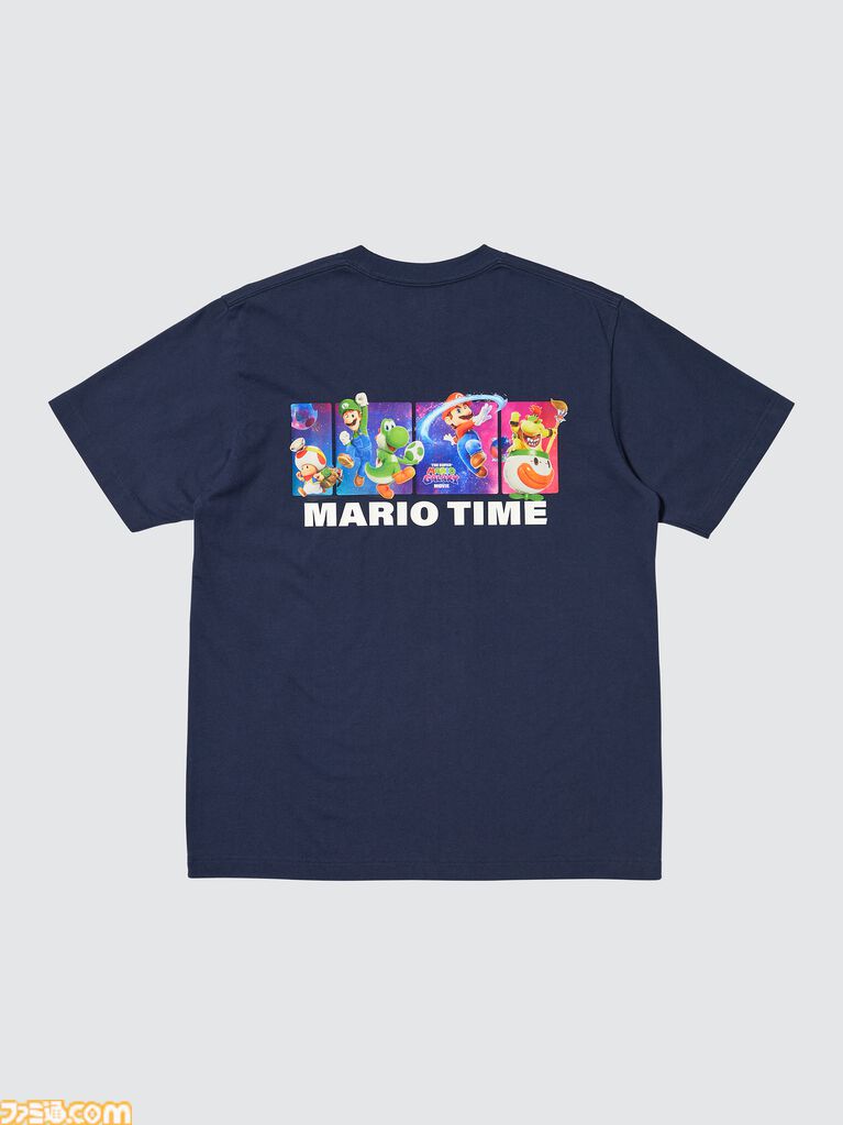映画『スーパーマリオギャラクシー』ユニクロTシャツが4月24日発売。銀河へ飛び出すマリオたちの躍動感溢れるデザイン。宮野真守による店内放送も実施