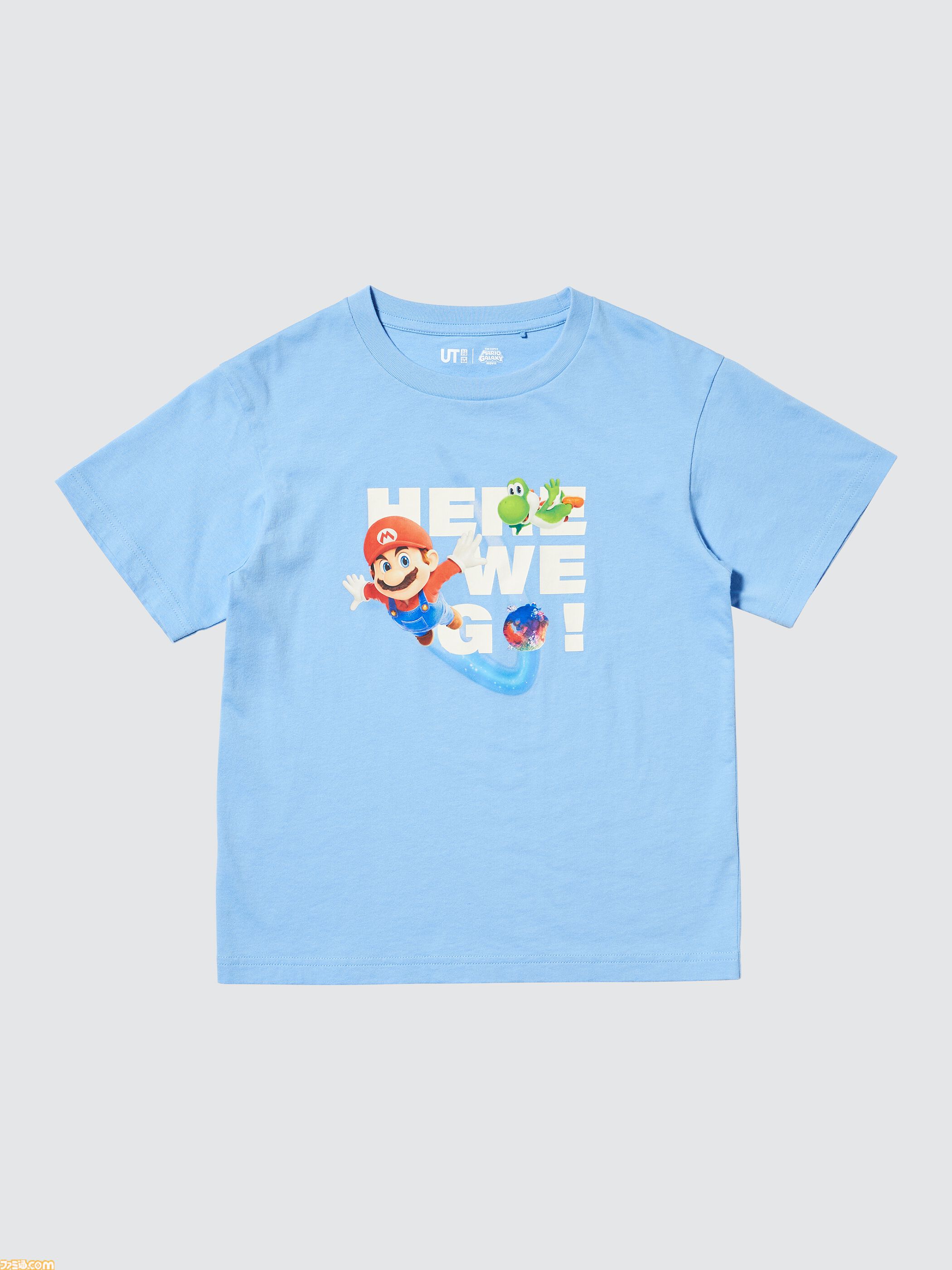 映画『スーパーマリオギャラクシー』ユニクロTシャツが4月24日発売。銀河へ飛び出すマリオたちの躍動感溢れるデザイン。宮野真守による店内放送も実施