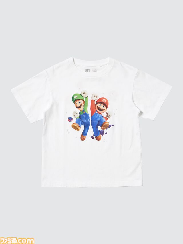 映画『スーパーマリオギャラクシー』ユニクロTシャツが4月24日発売。銀河へ飛び出すマリオたちの躍動感溢れるデザイン。宮野真守による店内放送も実施