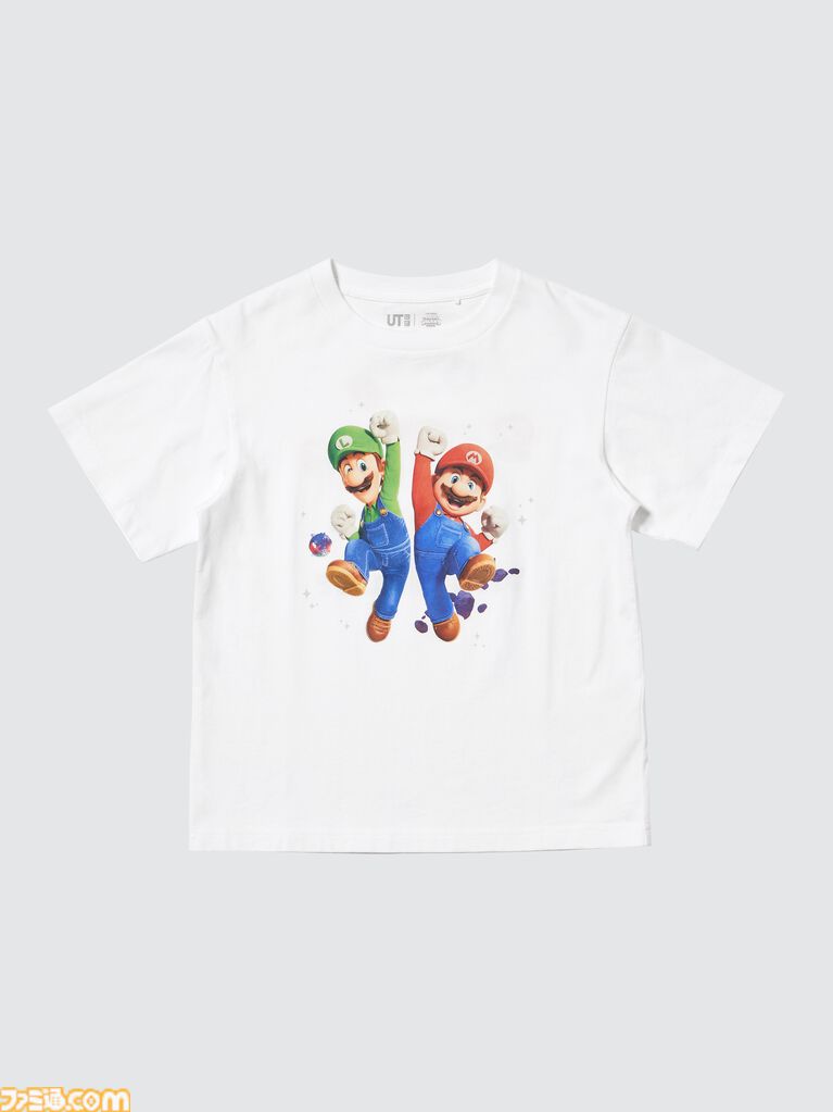 映画『スーパーマリオギャラクシー』ユニクロTシャツが4月24日発売。銀河へ飛び出すマリオたちの躍動感溢れるデザイン。宮野真守による店内放送も実施