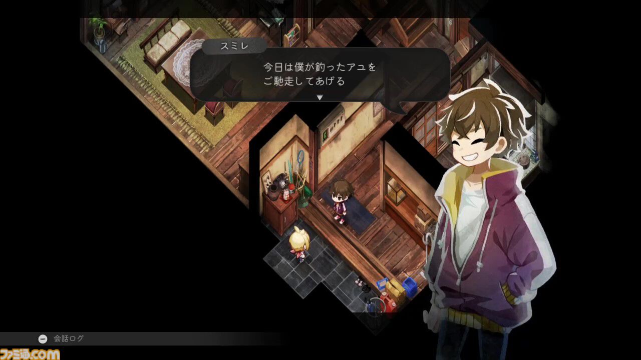 『ほの暮しの庭』彼ヶ津村の登場人物が公開。紹介文には「〇〇を殺そうとしている」など塗りつぶされた不穏な箇所も【夜廻スタッフ新作】