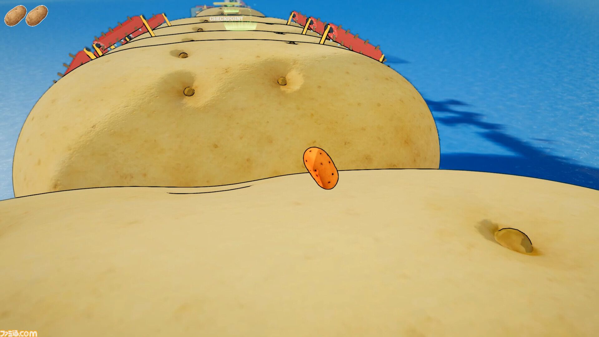 『Potato Simulator』ジャガイモの鬼畜アクション。開発チームも「ALT+F4」を連打したくなるほどの難度と太鼓判。Steamにて2026年発売