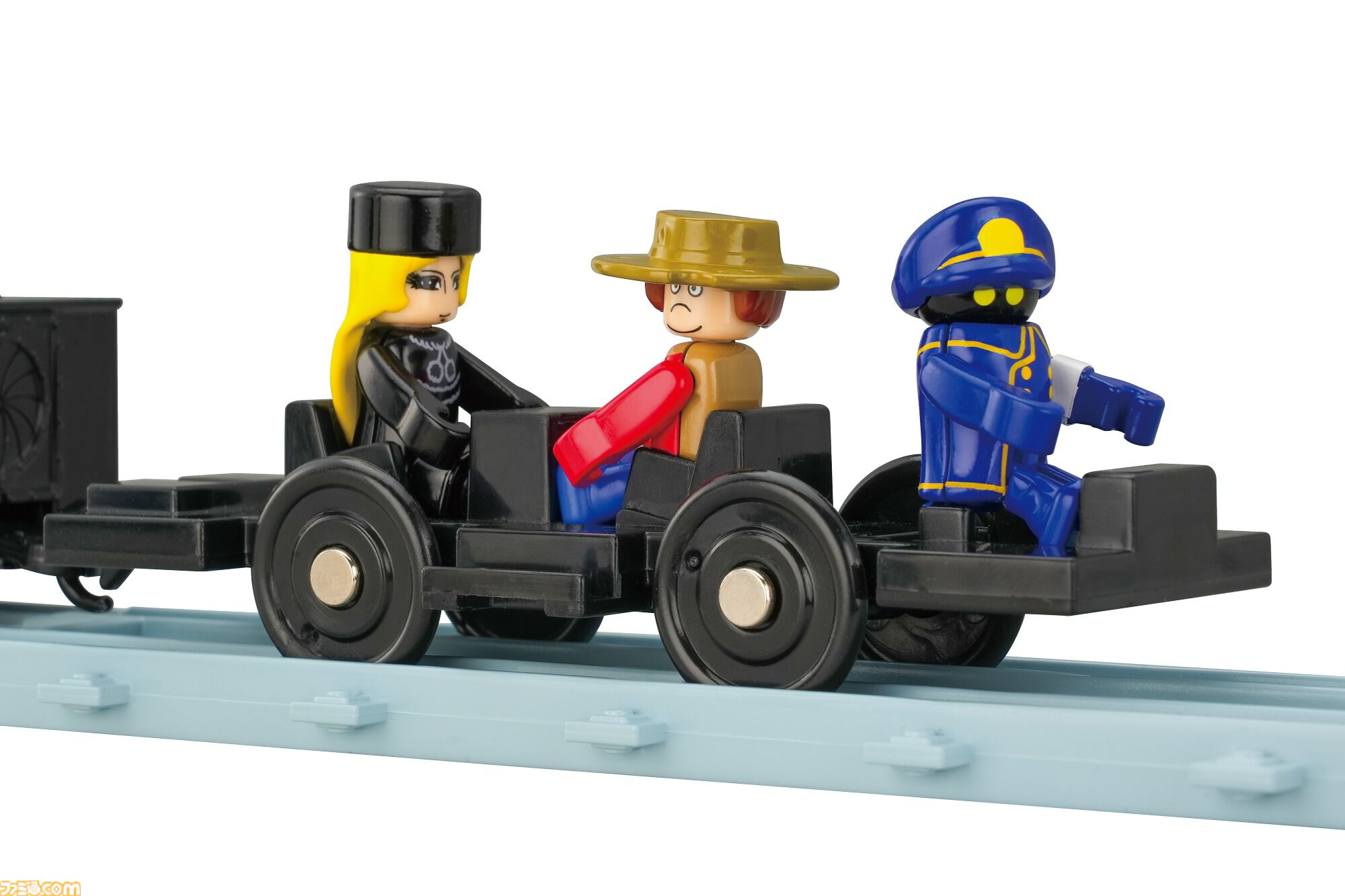 銀河鉄道999』のプラレールが7月18日に発売。メーテル・鉄郎・車掌の