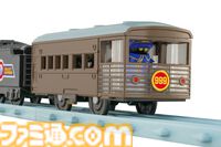 『銀河鉄道999』のプラレールが7月18日に発売。メーテル・鉄郎・車掌のプラキッズ（フィギュア）付属でアニメのシーンを再現可能
