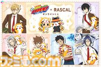 『リボーン』ラスカルとのコラボオンラインくじが発売。スターリング少年っぽいツナ、雲雀、骸、ディーノなどの描き下ろしイラスト使用