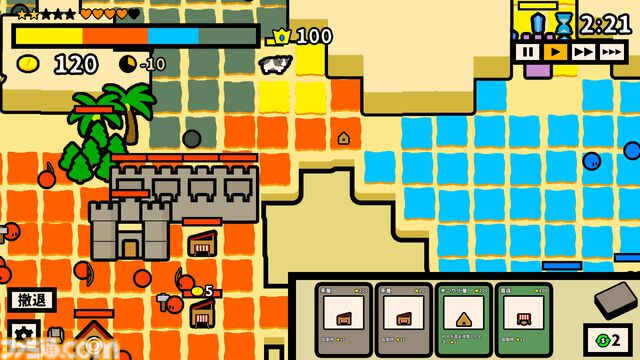 『One King is Enough』1試合5～6分で決着するハイスピード陣取り合戦。建物カードで戦うデッキ構築ストラテジーが4月21日発売