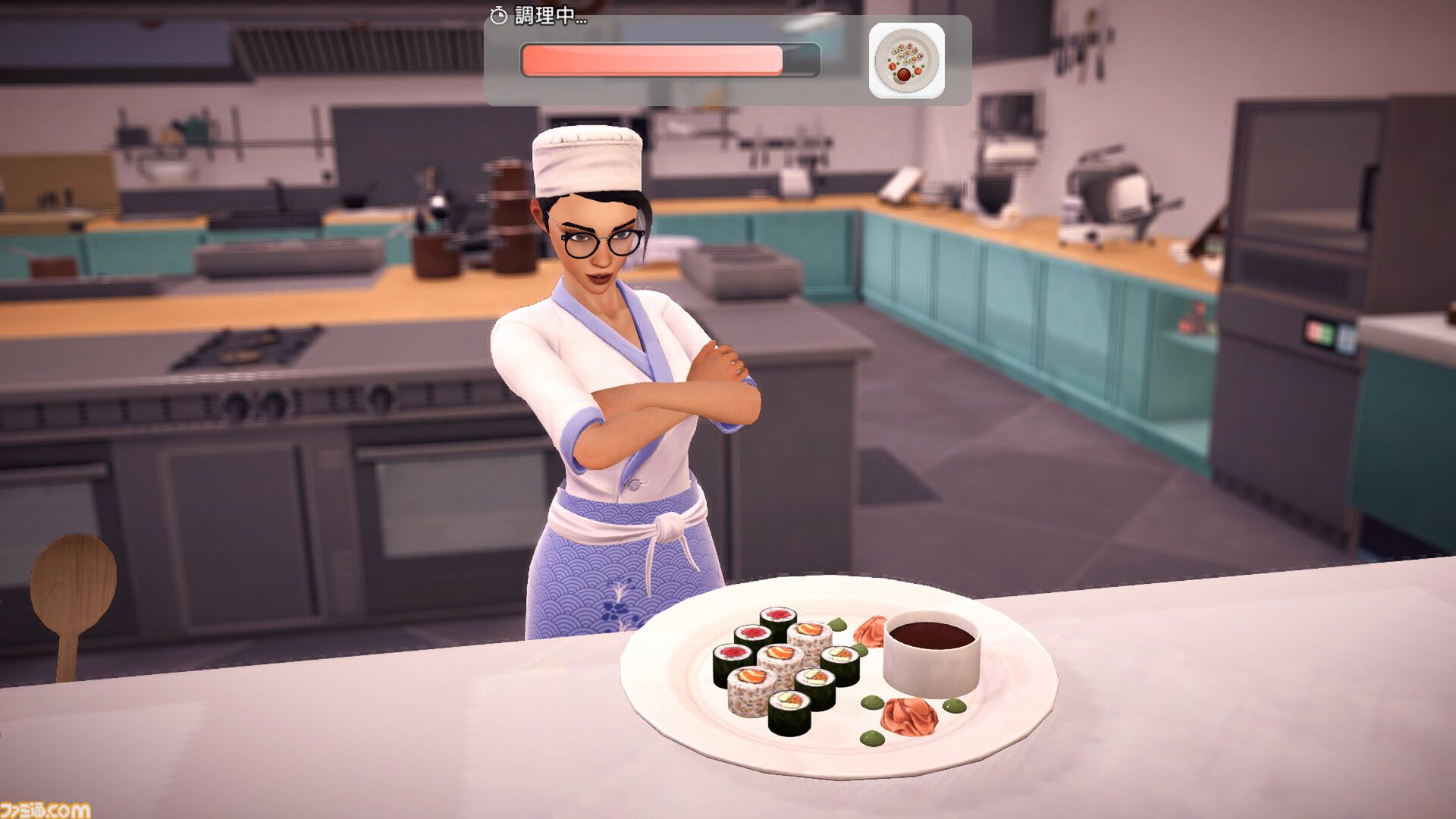 『シェフライフ レストランシミュレーター』DLC“トーキョー・デライト“が配信開始。寿司や天ぷらなどの日本食が作れるように