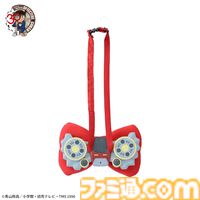 『名探偵コナン』実際に使える蝶ネクタイ型変声機がプライズで登場。しゃべると高い声と低い声に変わる。推理を披露したいアナタへ