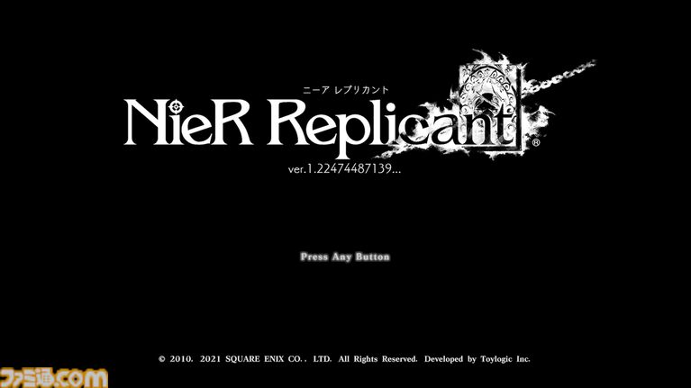 『ニーア レプリカント ver.1.22』5周年。洗練されたアクションと美しいグラフィックによる圧倒的な没入感。『ニーア レプリカント/ゲシュタルト』は16周年【今日は何の日？】