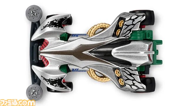 『レッツ&ゴー!!』レイスティンガーとブロッケンGがトミカになって令和に復活。ミニ四駆版のパーツや攻撃的なボディのデザインも忠実に再現