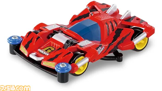 『レッツ&ゴー!!』レイスティンガーとブロッケンGがトミカになって令和に復活。ミニ四駆版のパーツや攻撃的なボディのデザインも忠実に再現