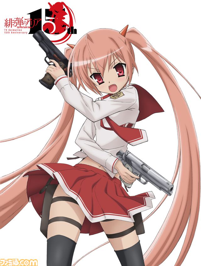 『緋弾のアリア』新作ショートアニメが制作決定。2011年の放送から本日（4/15）で15周年