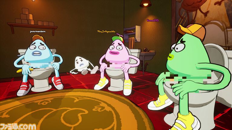 『We Gotta Go』体力ゲージ＝腸内環境な“限界ギリギリ”脱出ホラーが配信開始。幽霊屋敷で仲間とトイレを目指し、パンツの平和を守り抜け