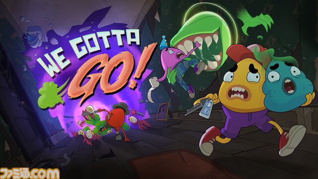 『We Gotta Go』体力ゲージ＝腸内環境な“限界ギリギリ”脱出ホラーが配信開始。幽霊屋敷で仲間とトイレを目指し、パンツの平和を守り抜け