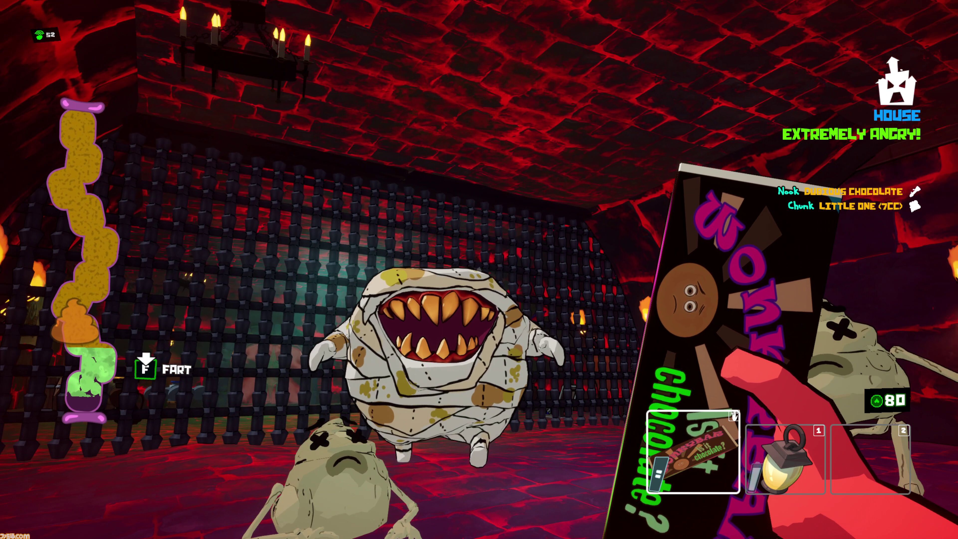 『We Gotta Go』体力ゲージ＝腸内環境な“限界ギリギリ”脱出ホラーが配信開始。幽霊屋敷で仲間とトイレを目指し、パンツの平和を守り抜け