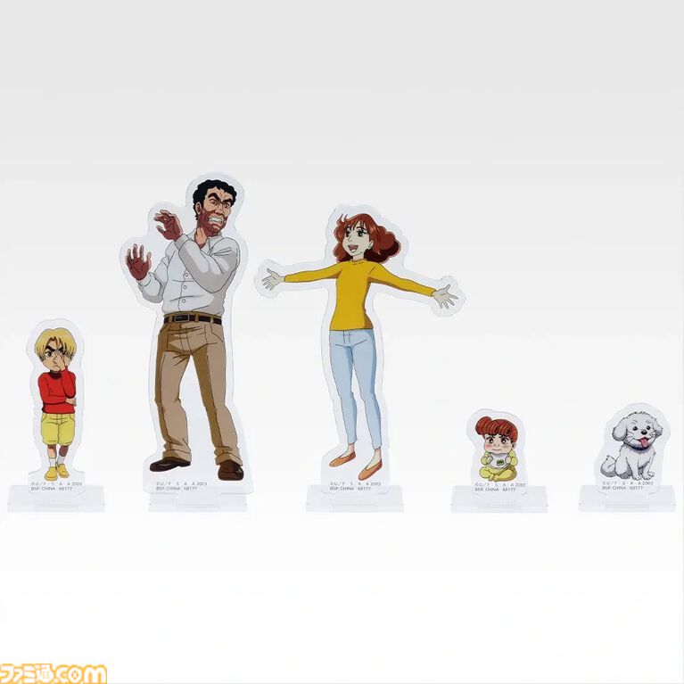 『劇場版クレヨンしんちゃん』一番くじの全ラインアップ公開。ロボとーちゃんの腕相撲、野原一家の指名手配ポスター（ヤキニクロード）のタオルなど“あのシーン”を網羅