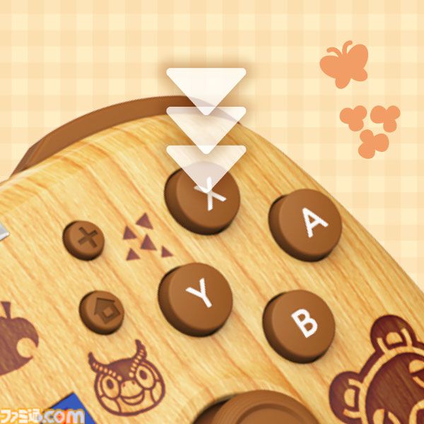 『あつ森』たぬきちやしずえをあしらったSwitch2コントローラーがホリより登場。木目調の温かみのあるデザイン。ポーチやヘッドセットも展開