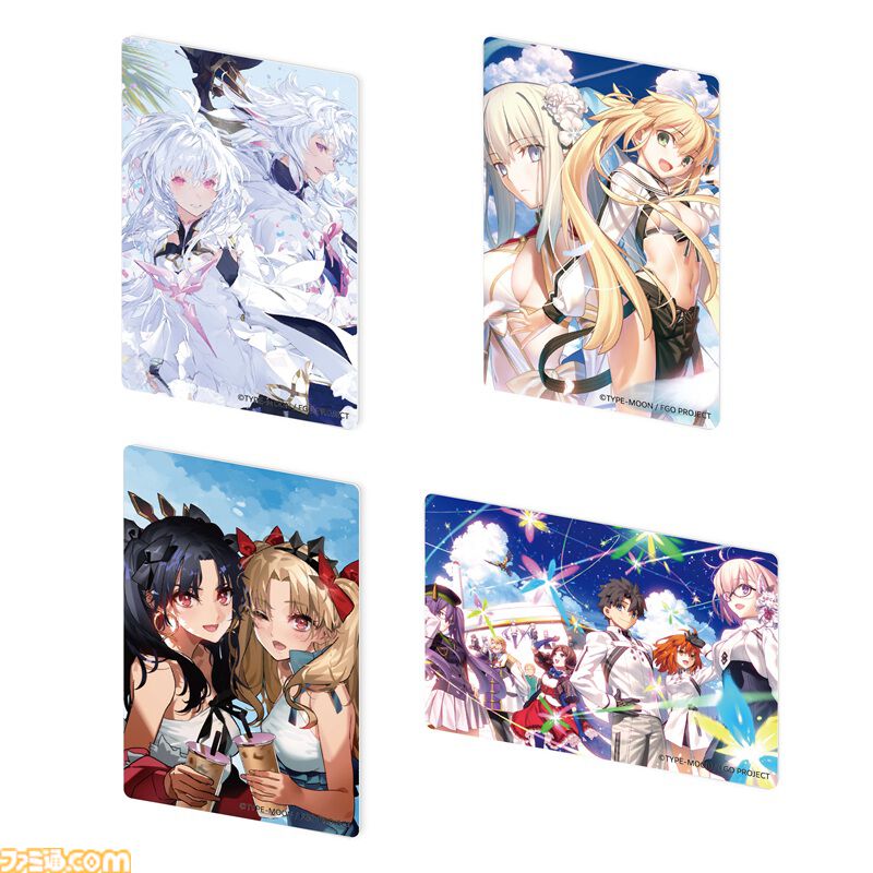 FGO』週刊ファミ通の歴代表紙イラストを使用したグッズが登場。キャラ