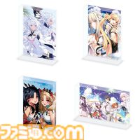 『FGO』週刊ファミ通の歴代表紙イラストを使用したグッズが登場。キャラファイングラフやアクリルブロック、タペストリーなどがエビテンで予約開始