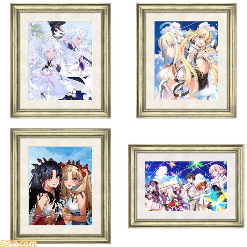 FGO』週刊ファミ通の歴代表紙イラストを使用したグッズが登場。キャラ