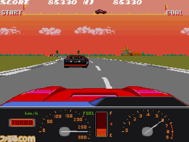 【アケアカ】『KONAMI RF2 Red Fighter』が4月16日に配信開始。過酷な全6ステージを、燃料切れに注意しながら走り抜けるレースゲーム