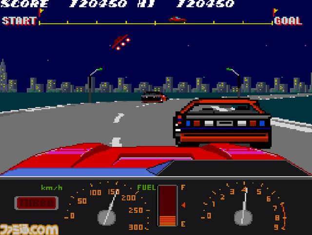 【アケアカ】『KONAMI RF2 Red Fighter』が4月16日に配信開始。過酷な全6ステージを、燃料切れに注意しながら走り抜けるレースゲーム