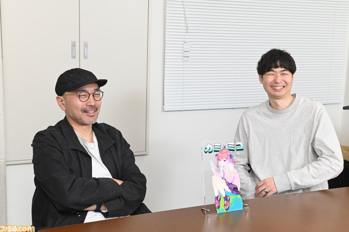 『カミとミコ』赤坂アカがホワイトボードに書き記した“予言書”が始まりだった。赤坂氏、SCRAP、集英社ゲームズがそれぞれの視点で語る裏話【発売直前インタビュー】