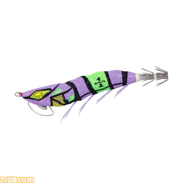 『エヴァ』初号機・2号機・第4の使徒が釣り用ルアーに。専門メーカーが手掛けた実用性重視の仕上がり、5月20日発売で予約受付中