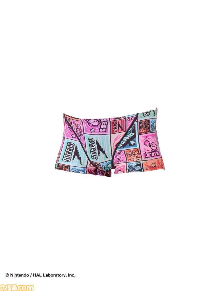 『星のカービィ』スイムキャップや水着など、プールでのトレーニングアイテムが登場。スイムウェアブランド“Speedo（スピード）”コラボ第2弾