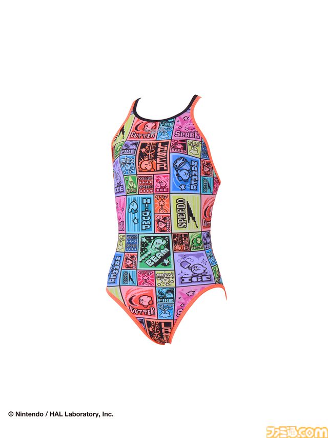 『星のカービィ』スイムキャップや水着など、プールでのトレーニングアイテムが登場。スイムウェアブランド“Speedo（スピード）”コラボ第2弾