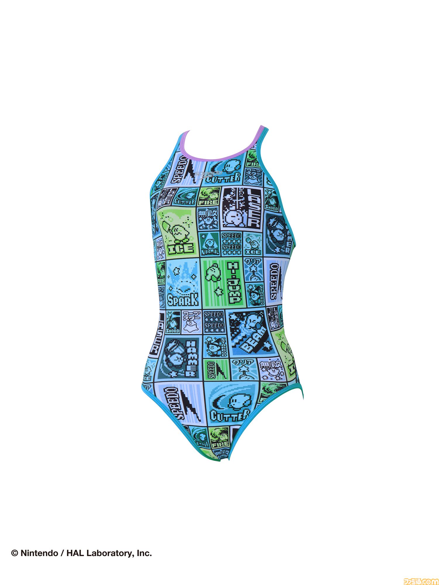 『星のカービィ』スイムキャップや水着など、プールでのトレーニングアイテムが登場。スイムウェアブランド“Speedo（スピード）”コラボ第2弾