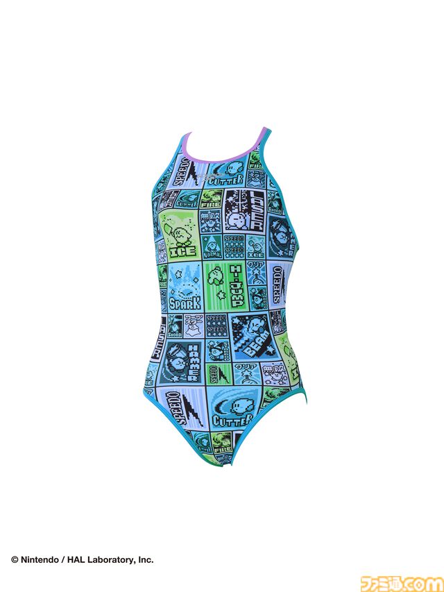 『星のカービィ』スイムキャップや水着など、プールでのトレーニングアイテムが登場。スイムウェアブランド“Speedo（スピード）”コラボ第2弾