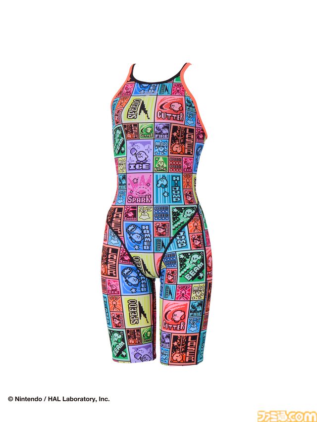 『星のカービィ』スイムキャップや水着など、プールでのトレーニングアイテムが登場。スイムウェアブランド“Speedo（スピード）”コラボ第2弾